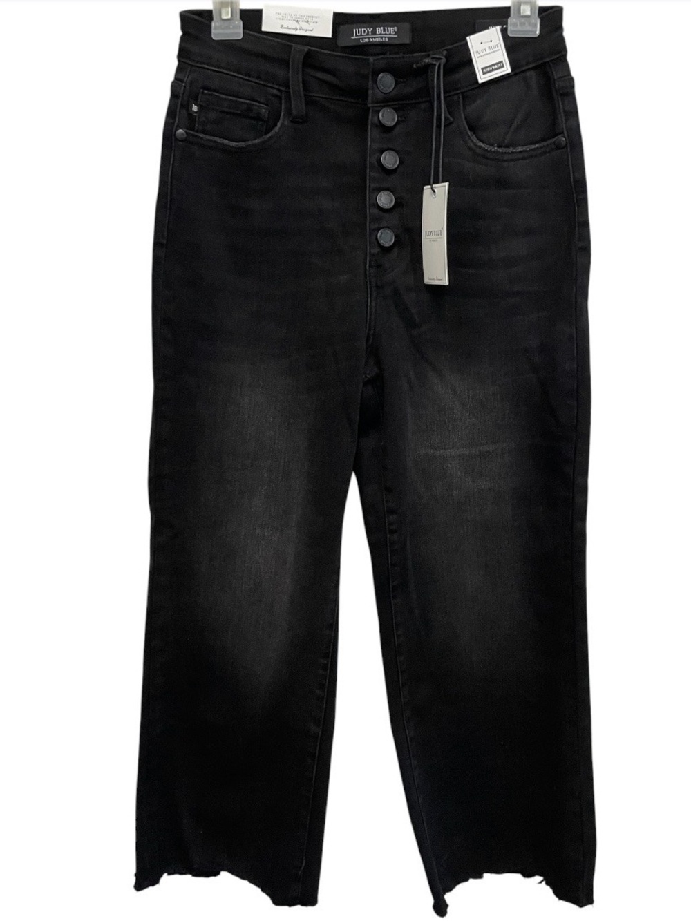 Judy blue high waist wide leg crop jeans NEW